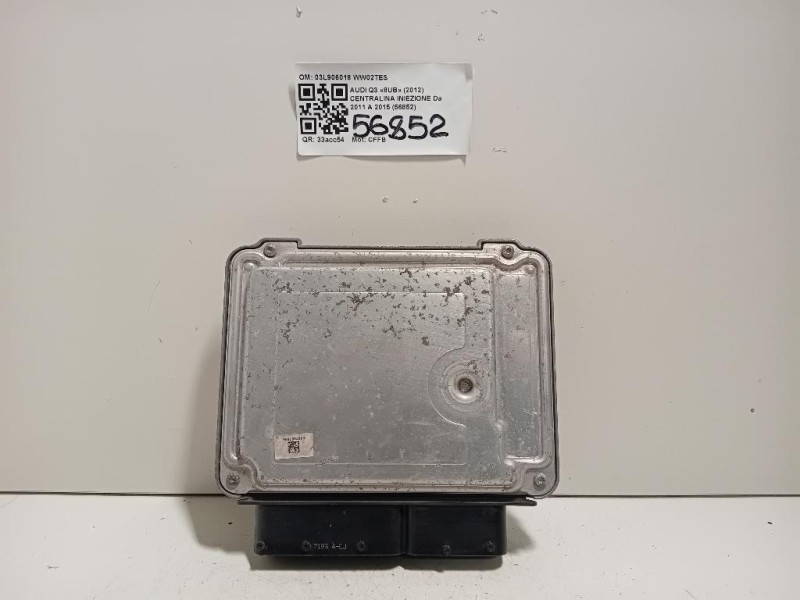 Centralina Iniezione 03L906018 Audi Q3 8UB 2012