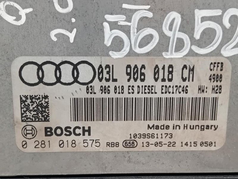 Centralina Iniezione 03L906018 Audi Q3 8UB 2012