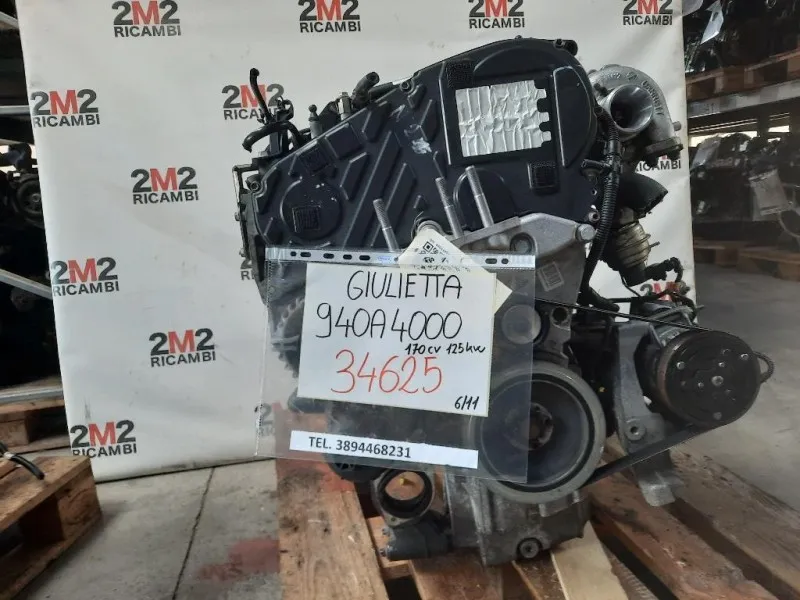 Motore Completo 940A4000 170CV 125 KW Alfa Romeo Giulietta 2013