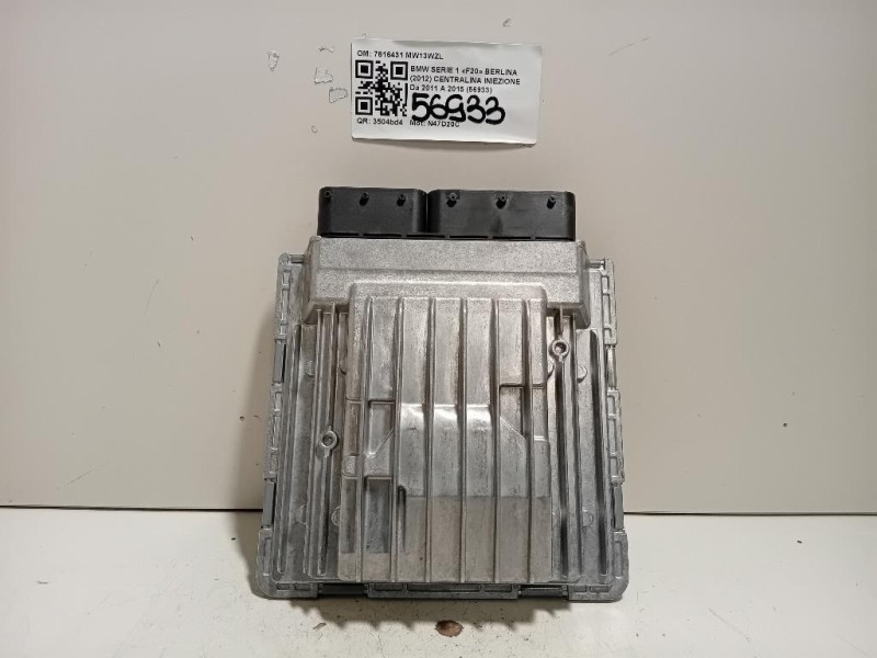 Centralina Iniezione 7616431 Bmw Serie 1 F20 Berlina 2012