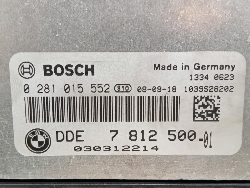 Centralina Iniezione 7812500 Bmw Serie 5 E60 Berlina 2004