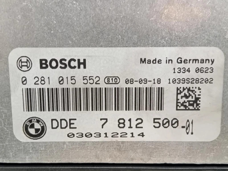 Centralina Iniezione 7812500 Bmw Serie 5 E60 Berlina 2004