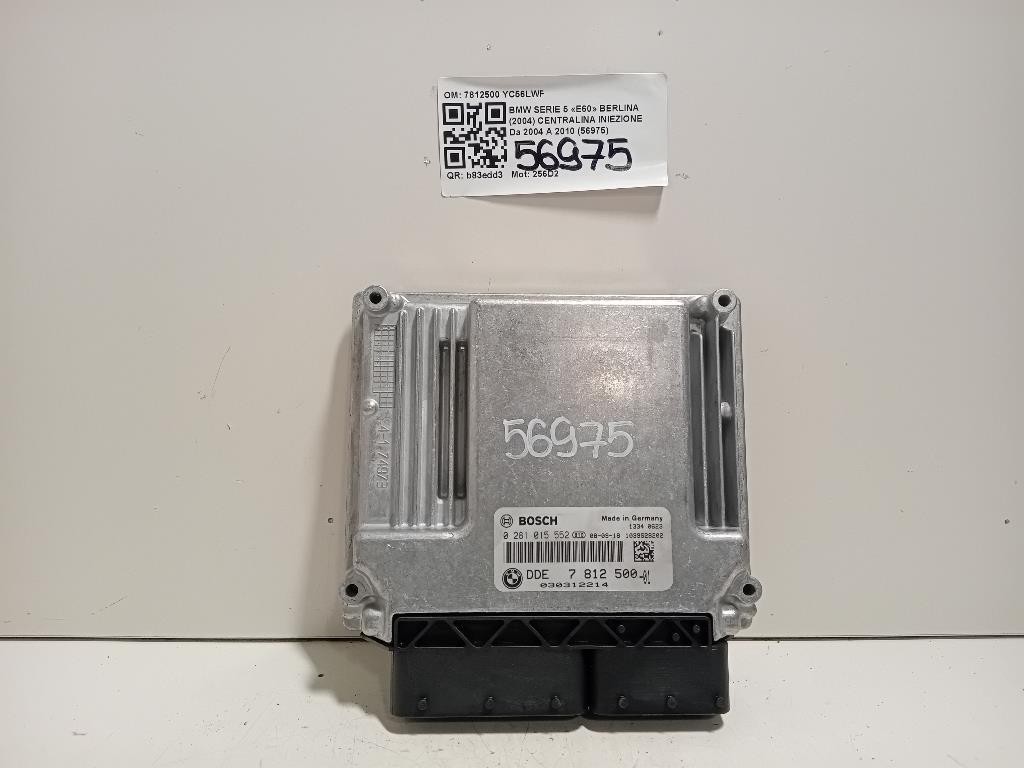 Centralina Iniezione 7812500 Bmw Serie 5 E60 Berlina 2004