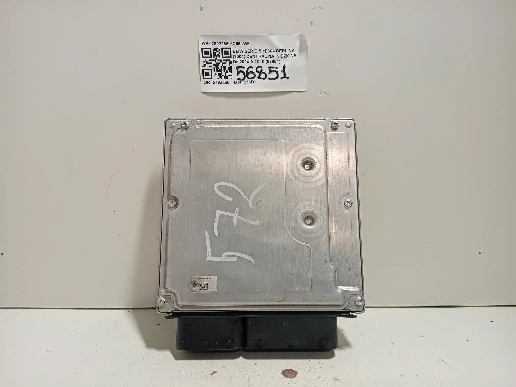 Centralina Iniezione 7802266 Bmw Serie 5 E60 Berlina 2004