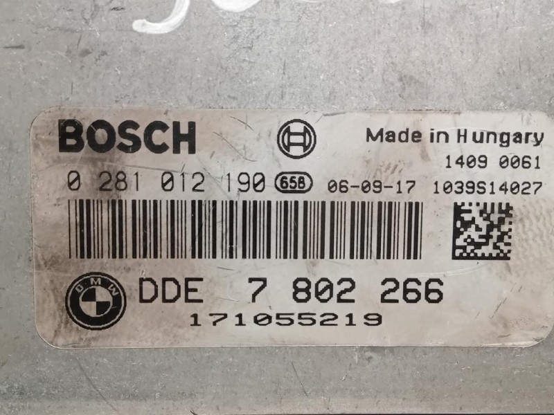 Centralina Iniezione 7802266 Bmw Serie 5 E60 Berlina 2004