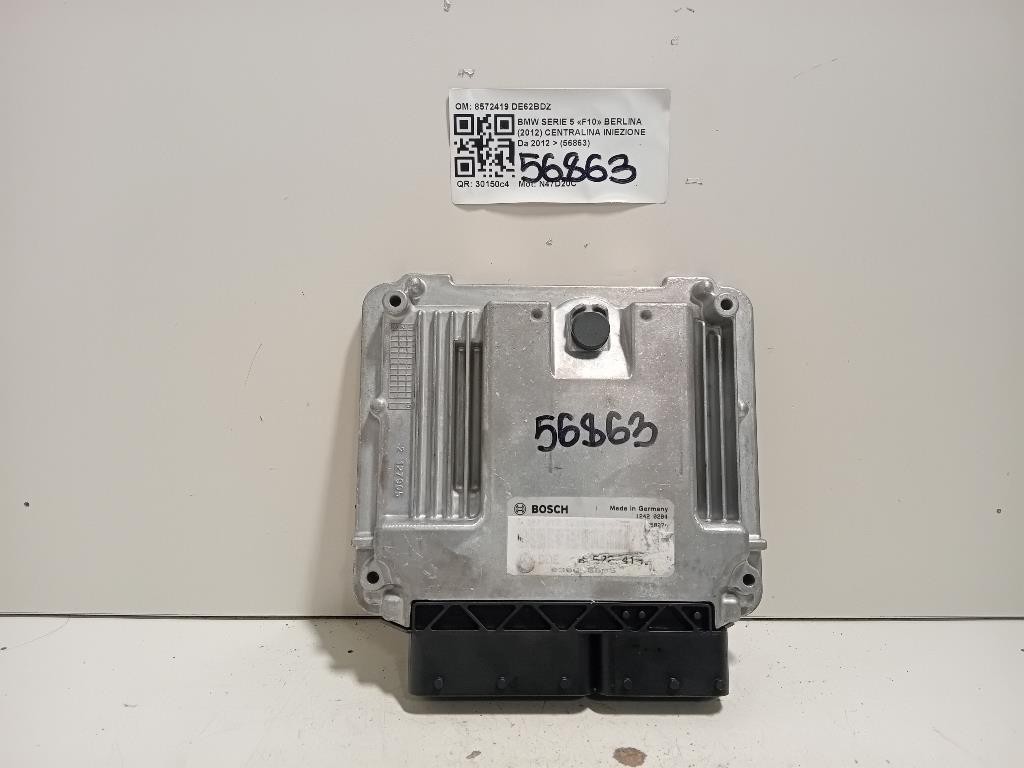 Centralina Iniezione 8572419 Bmw Serie 5 F10 Berlina 2012