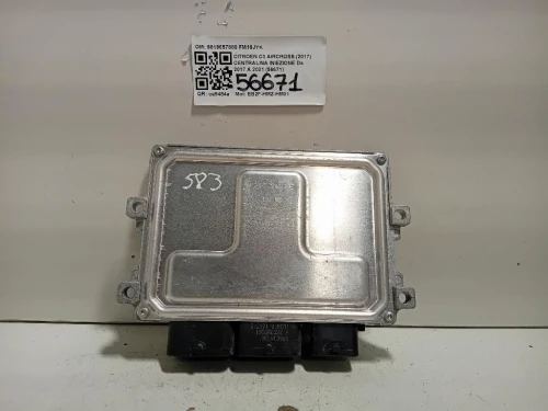 Centralina Iniezione 9819657880 Citroen C3 Aircross 2017