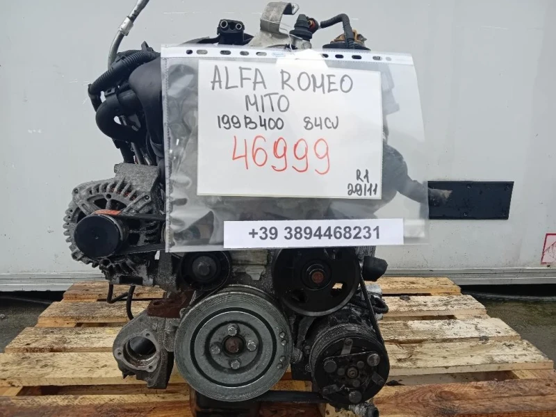 Motore Completo 199B4000 84CV Alfa Romeo MITO 2011