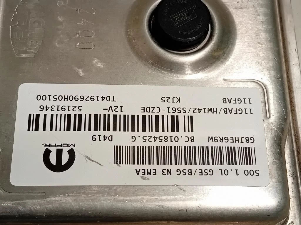 Centralina Iniezione 52191346 Fiat 500 II 2015