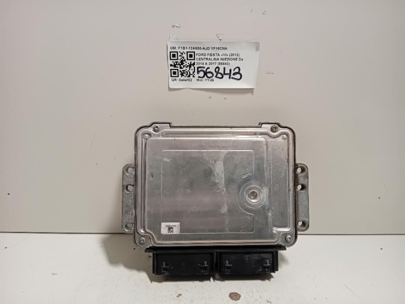 Centralina Iniezione F1B1-12A650-AJD Ford Fiesta VI 2012
