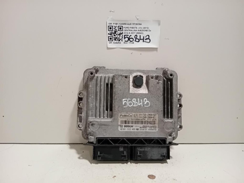 Centralina Iniezione F1B1-12A650-AJD Ford Fiesta VI 2012