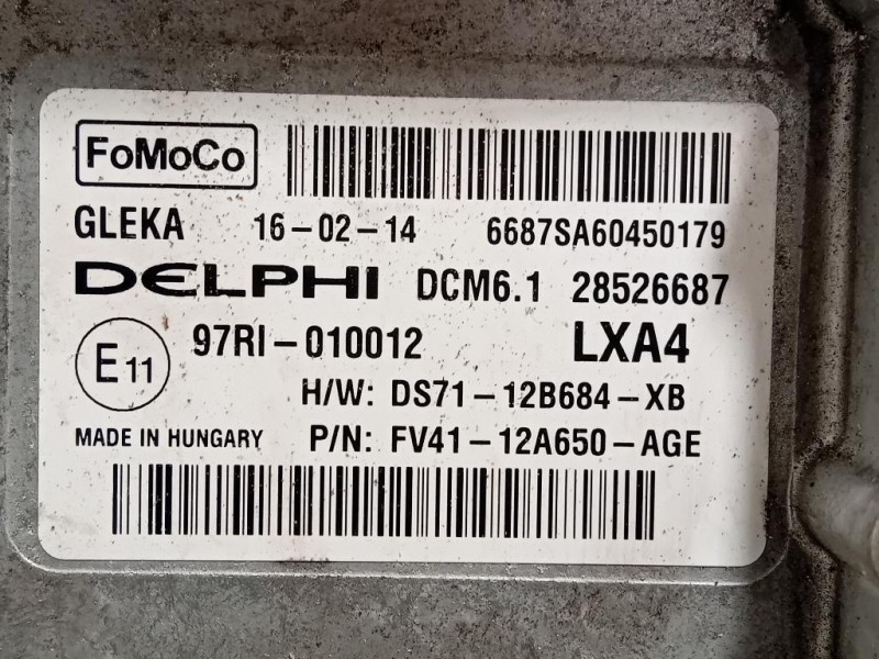 Centralina Iniezione DS71-12B684-XB Ford KUGA I 2008