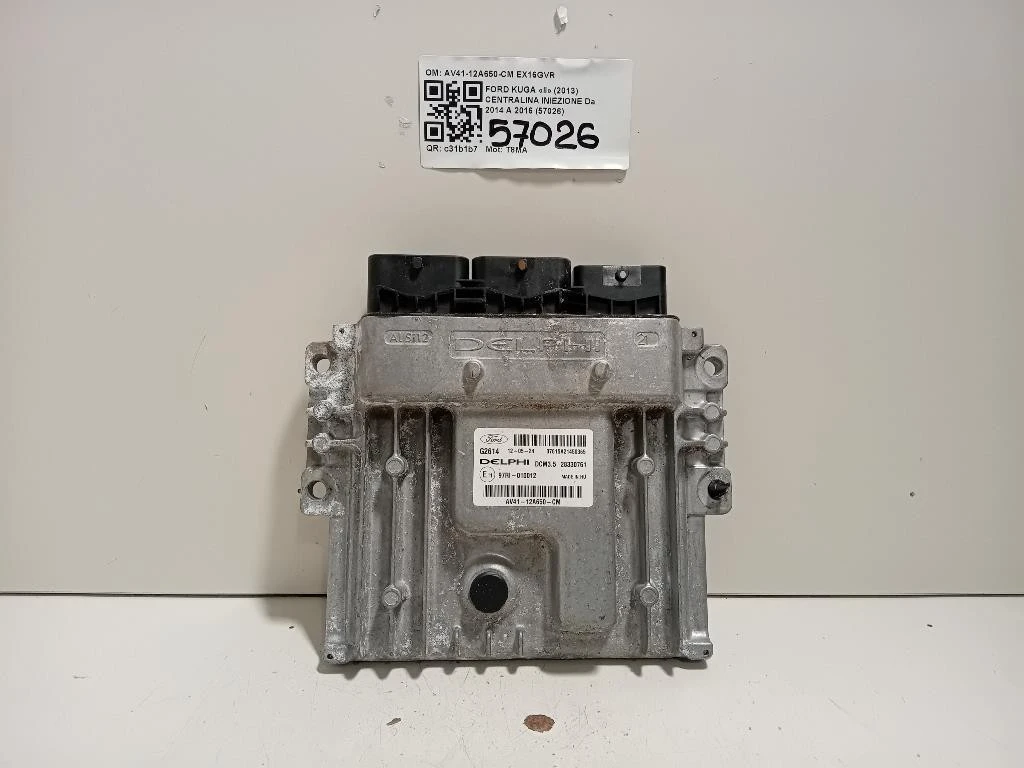 Centralina Iniezione AV41-12A650-CM Ford KUGA II 2013