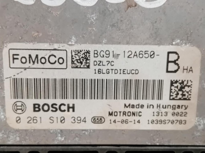 Centralina Iniezione BG91-12A650-B Ford S-max I 2010