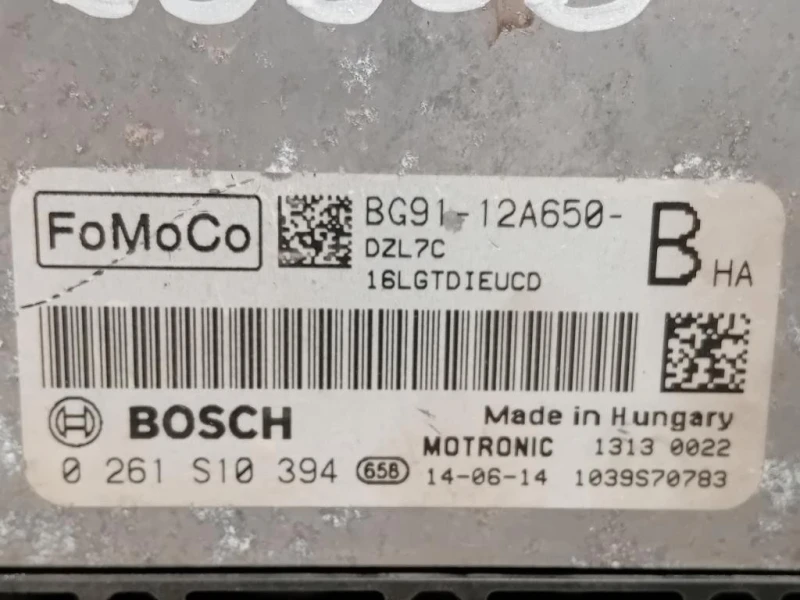 Centralina Iniezione BG91-12A650-B Ford S-max I 2010