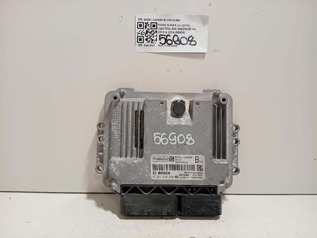 Centralina Iniezione BG91-12A650-B Ford S-max I 2010