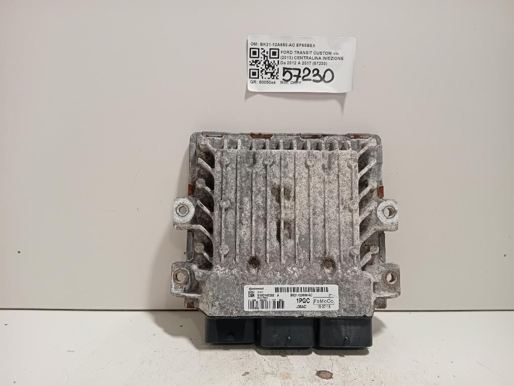 Centralina Iniezione BK21-12A650-AC Ford Transit Custom I 2013