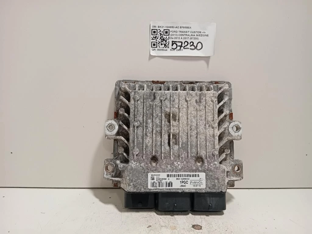 Centralina Iniezione BK21-12A650-AC Ford Transit Custom I 2013