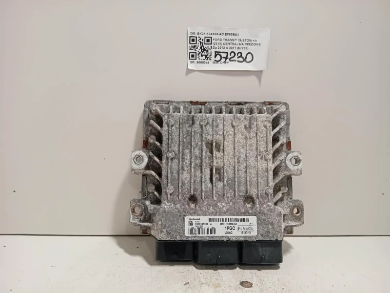 Centralina Iniezione BK21-12A650-AC Ford Transit Custom I 2013