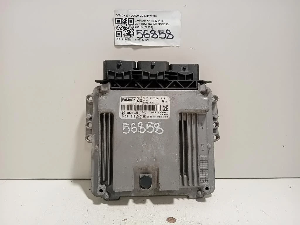 Centralina Iniezione CX23-12C520-VD Jaguar XF I 2011