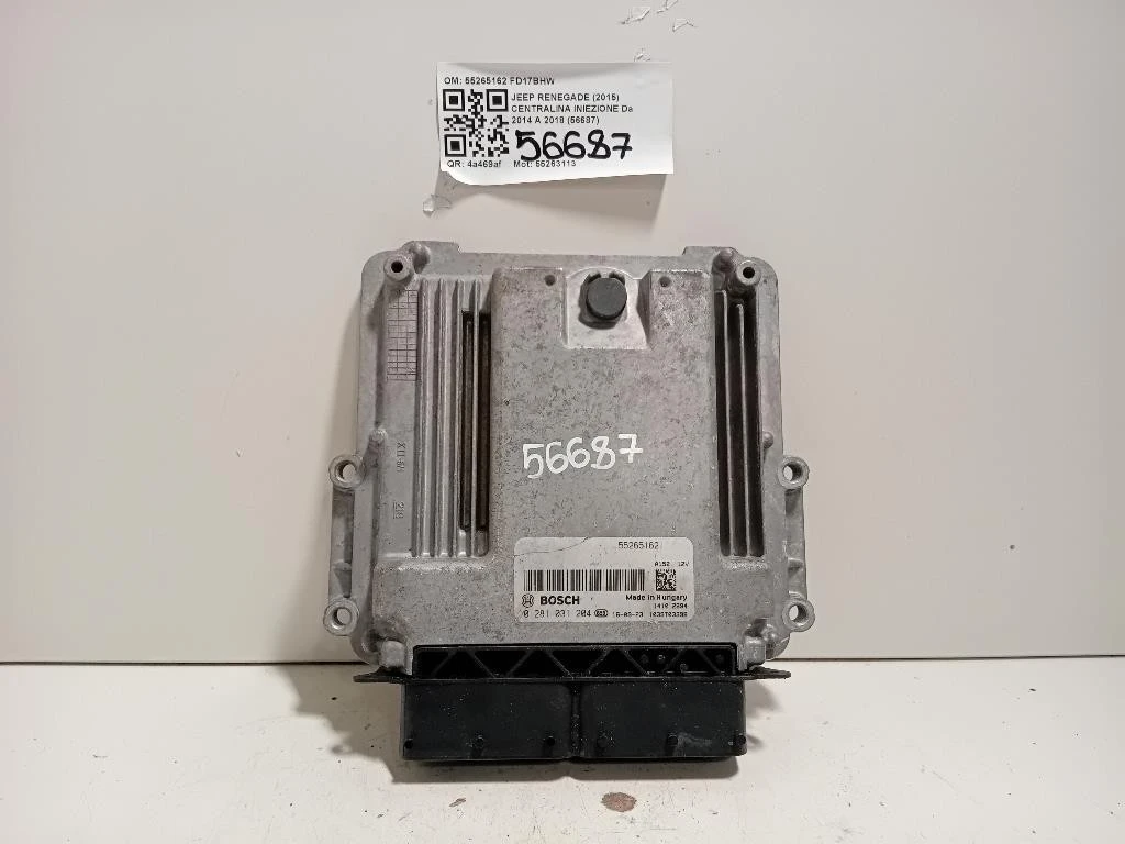 Centralina Iniezione 55265162 Jeep Renegade 2015
