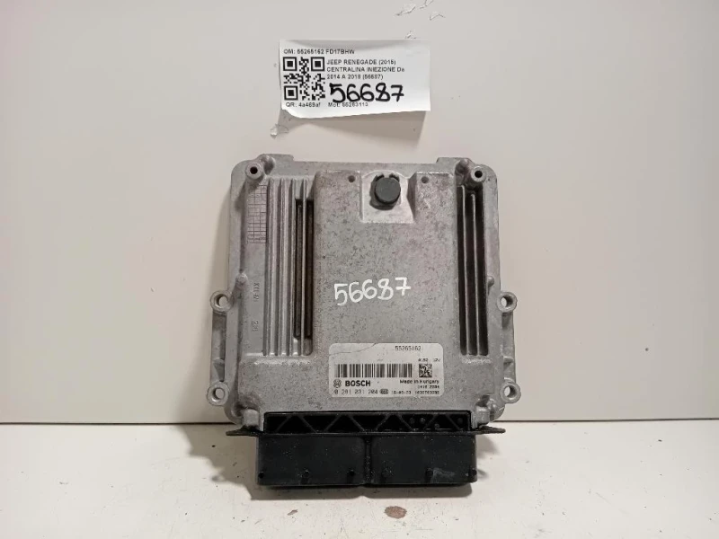 Centralina Iniezione 55265162 Jeep Renegade 2015
