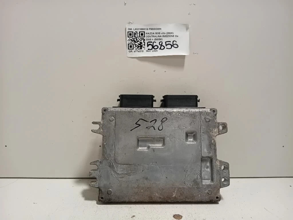 Centralina Iniezione L83118881G Mazda MX5 III 2006