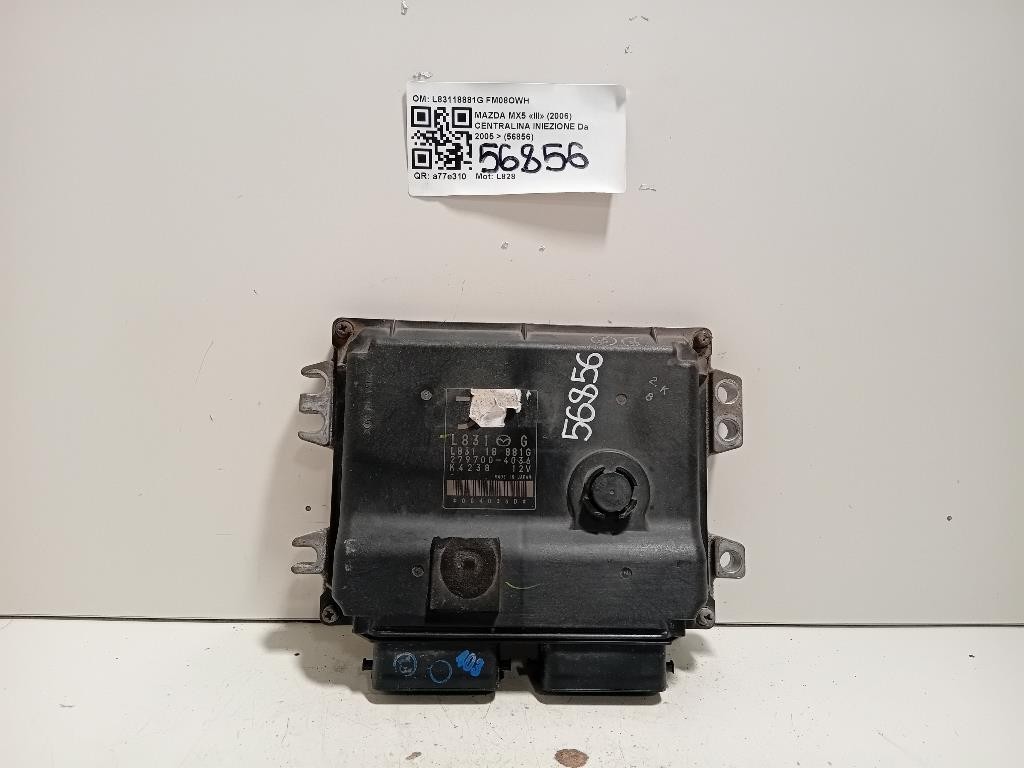 Centralina Iniezione L83118881G Mazda MX5 III 2006