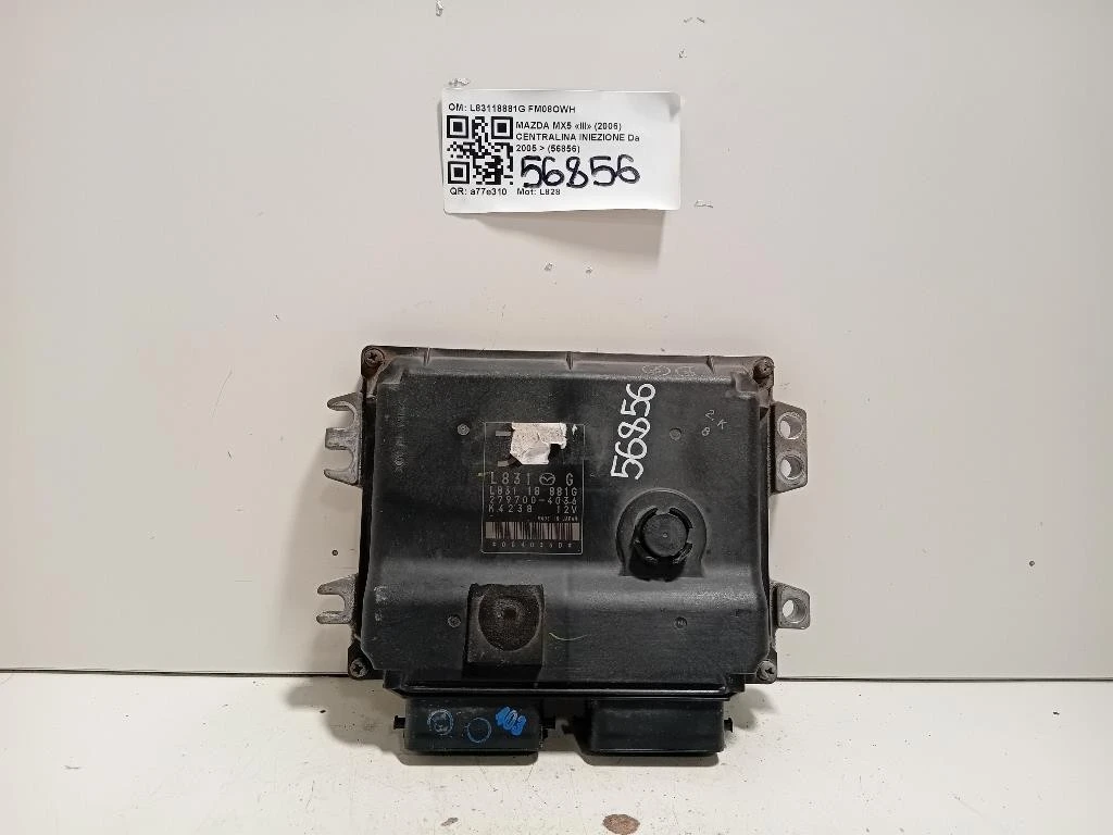 Centralina Iniezione L83118881G Mazda MX5 III 2006