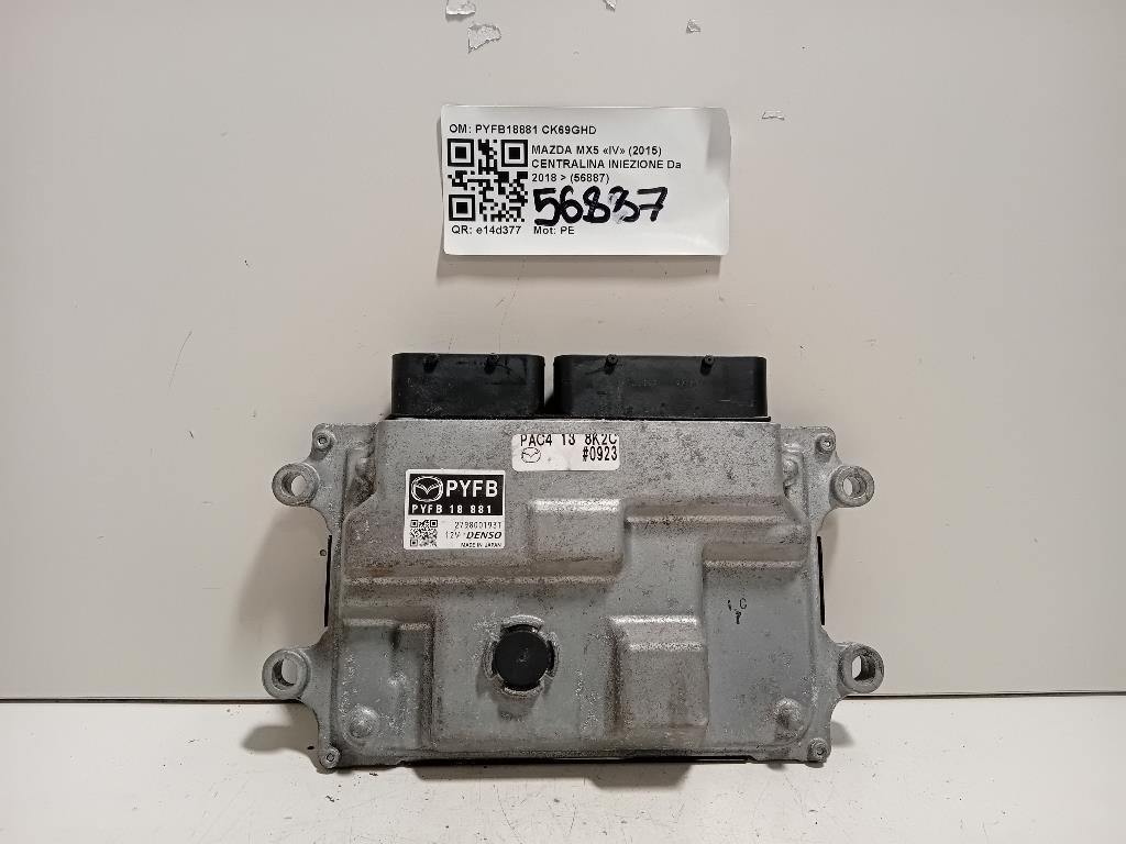 Centralina Iniezione PYFB18881 Mazda MX5 IV 2015