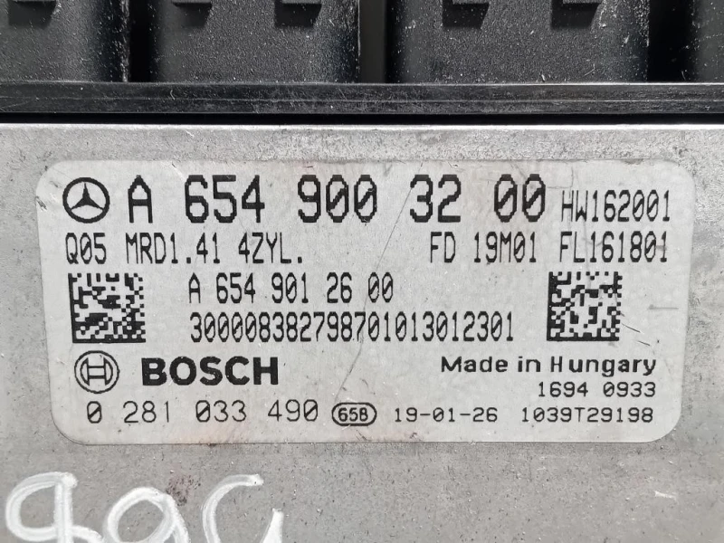 Centralina Iniezione A6549003200 Mercedes Classe A W177 2018