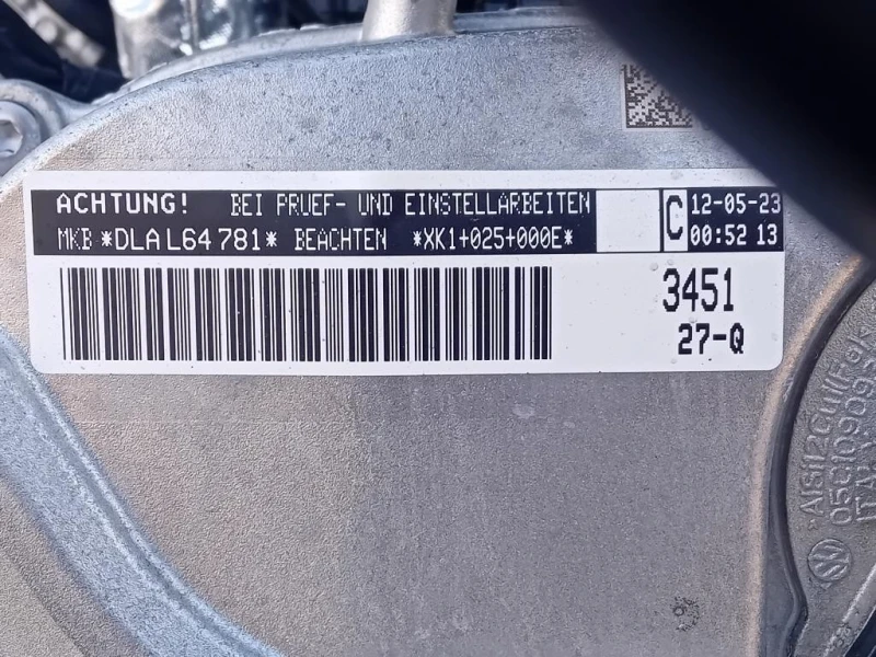 Motore Completo DLAA 110 CV 82 KW Audi A1 GBH Allstreet 2022