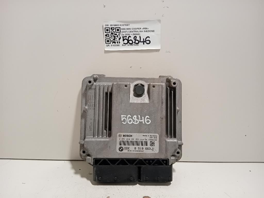 Centralina Iniezione 8519663 Mini MINI Cooper R56 2007