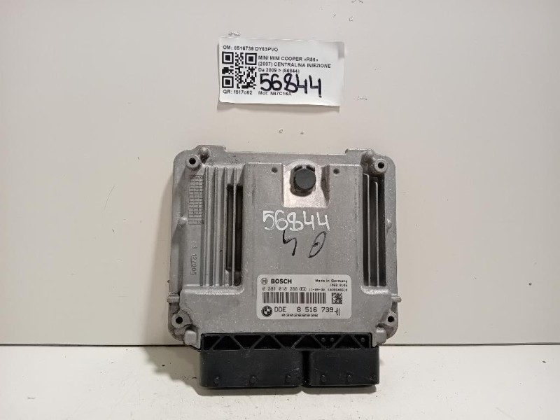 Centralina Iniezione 8516739 Mini MINI Cooper R56 2007