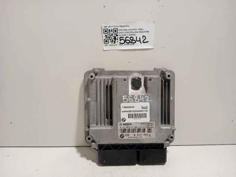 Centralina Iniezione 851772701 Mini MINI Cooper R56 2007