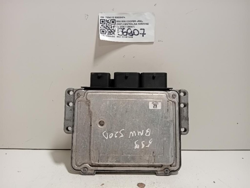 Centralina Iniezione 7584113 Mini MINI Cooper R56 2007