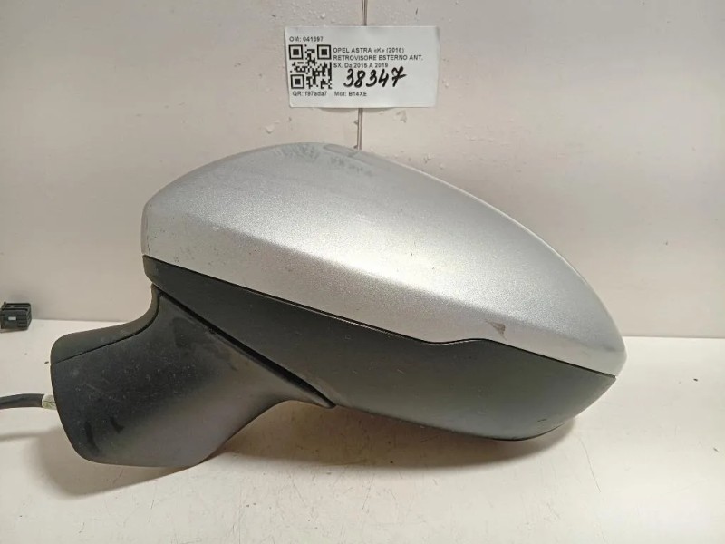 Retrovisore Esterno ANT SX 041397 Opel Astra K 2016