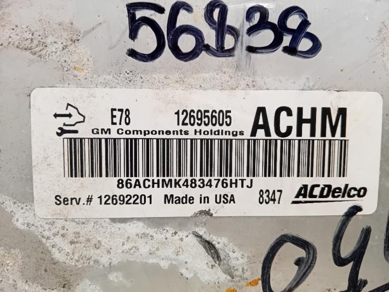 Centralina Iniezione 12695605 Opel Mokka X 2016