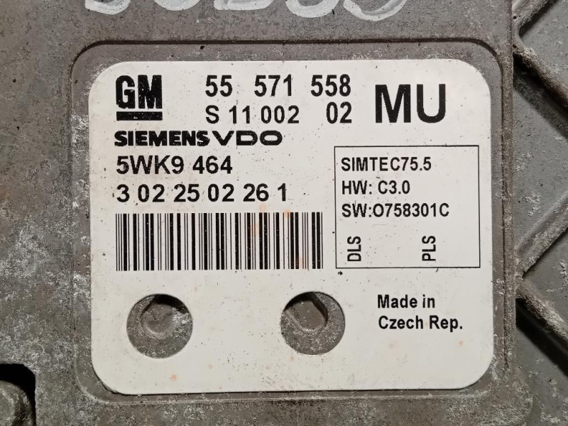 Centralina Iniezione 55571558 Opel Zafira B 2005