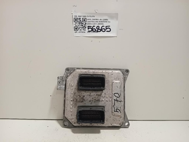 Centralina Iniezione 55571558 Opel Zafira B 2005