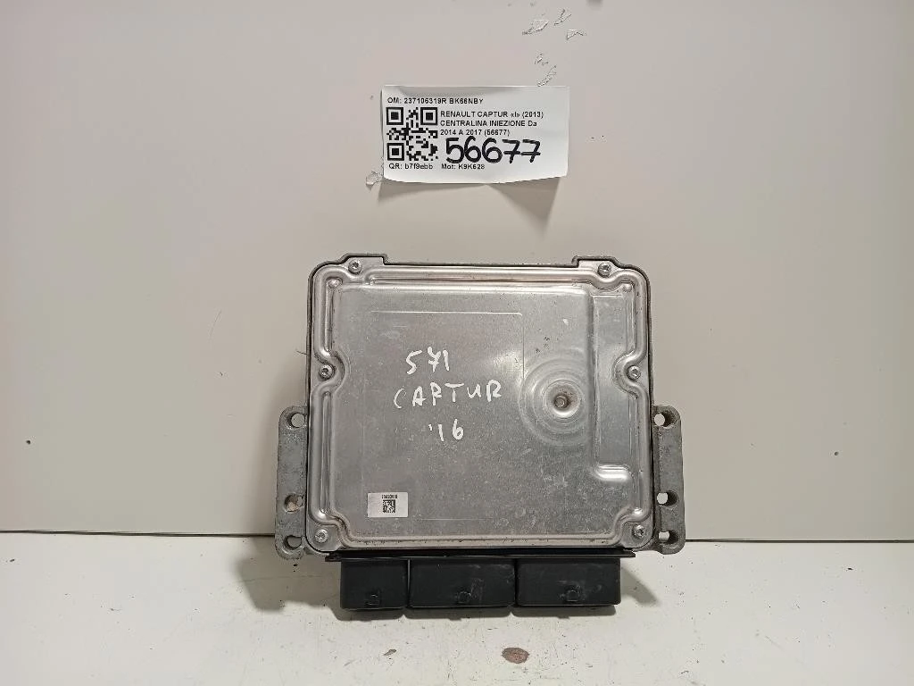 Centralina Iniezione 237106319R Renault Captur I 2013