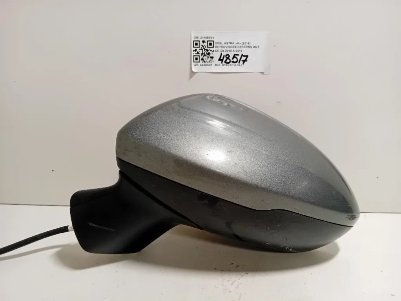 Retrovisore Esterno ANT SX 21165101 Opel Astra K 2016