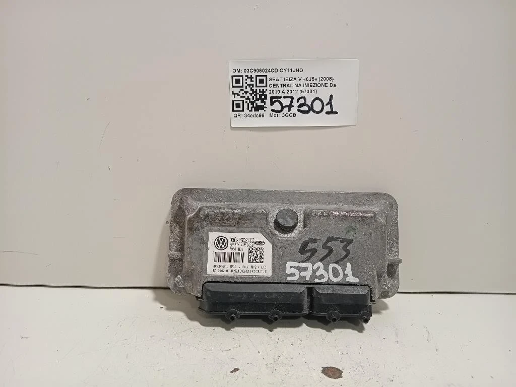 Centralina Iniezione 03C906024CD Seat Ibiza V 6J5 2008