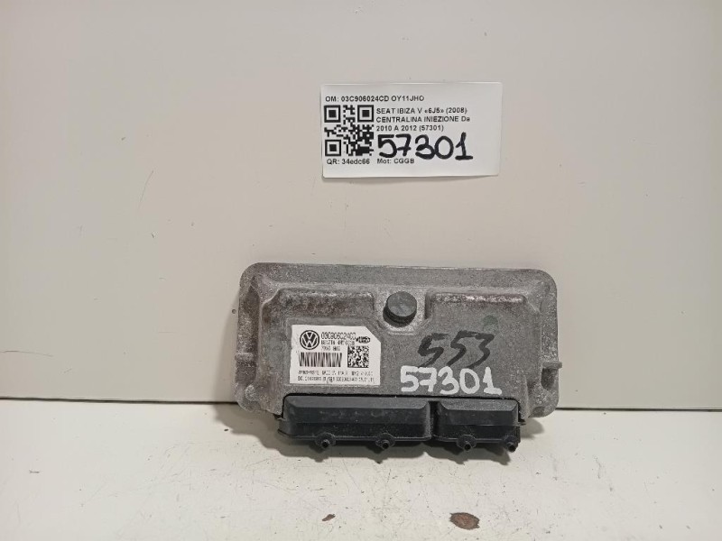Centralina Iniezione 03C906024CD Seat Ibiza V 6J5 2008