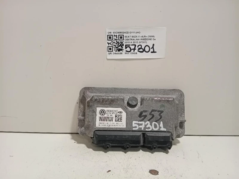 Centralina Iniezione 03C906024CD Seat Ibiza V 6J5 2008