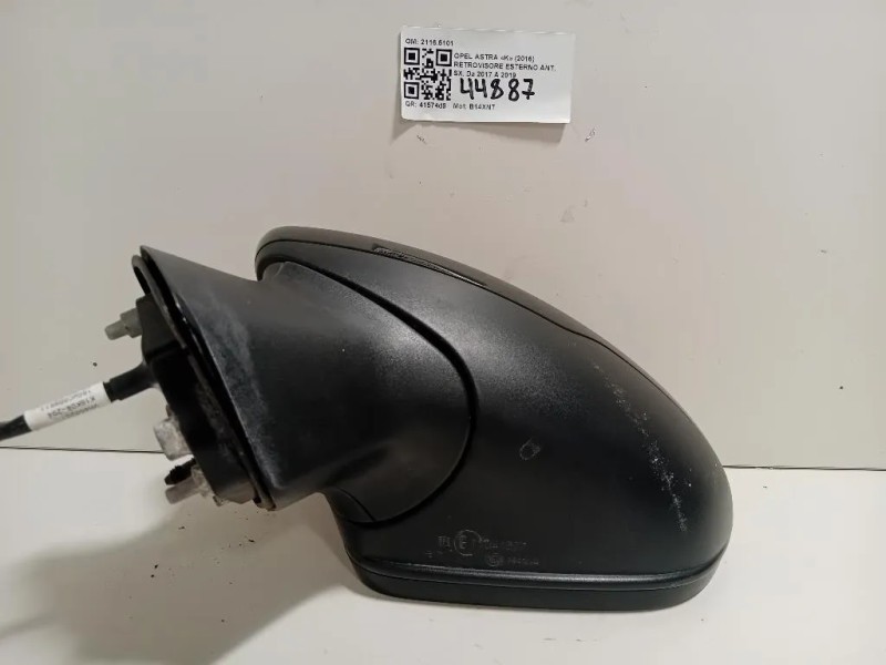 Retrovisore Esterno ANT SX 21165101 Opel Astra K 2016