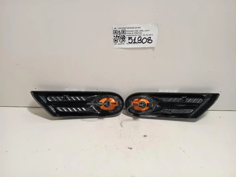 Fanale Freccia Parafango ANT DX 7260205972602069 DX+SX Mini MINI ONE R56 2007