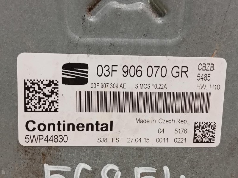 Centralina Iniezione 03F906070GR Seat Ibiza V 6J5 2013