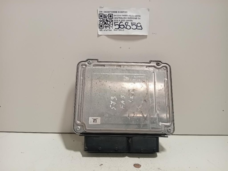 Centralina Iniezione 04C907309BB Skoda Fabia NJ3 2018