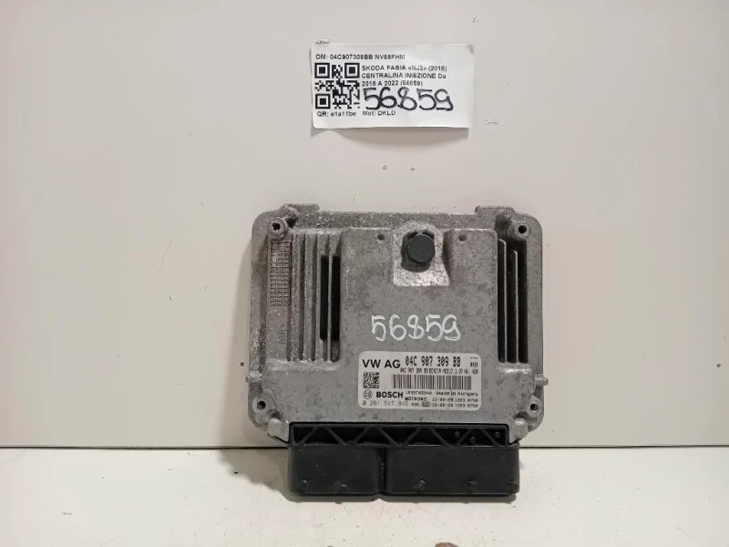Centralina Iniezione 04C907309BB Skoda Fabia NJ3 2018